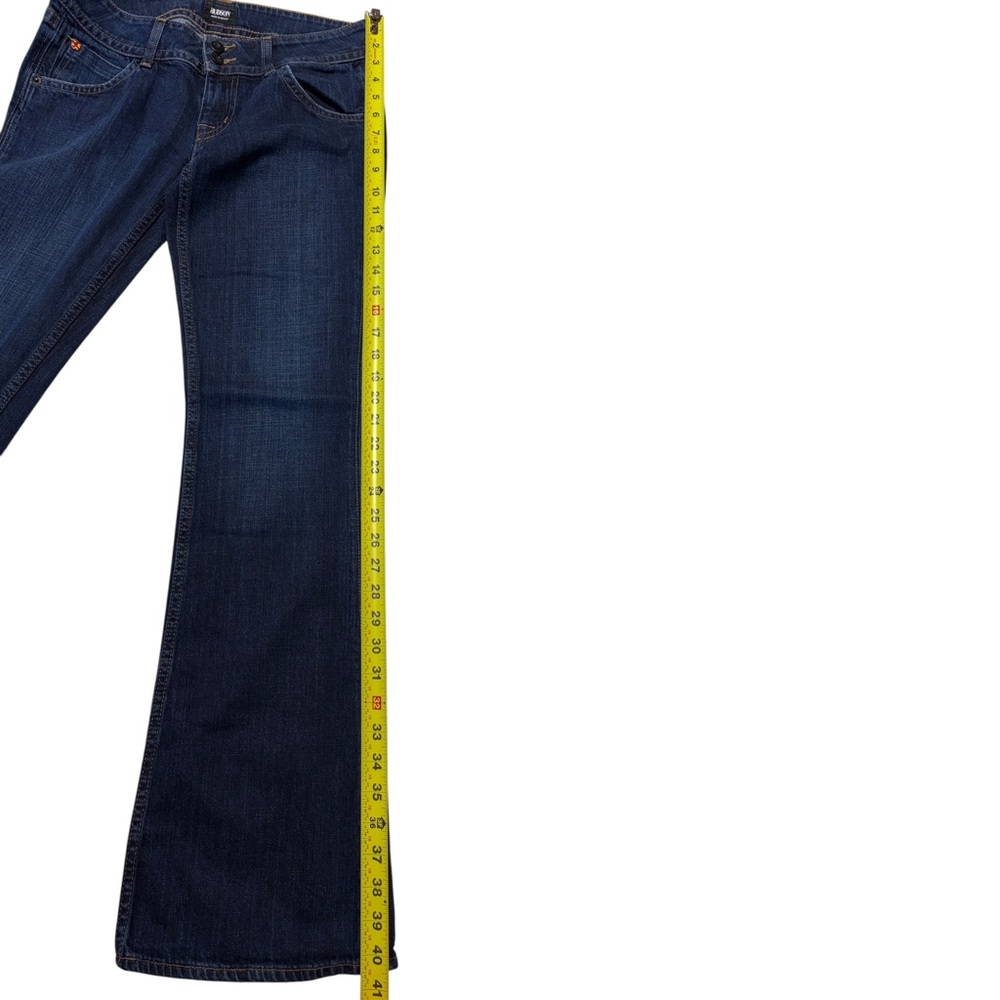 HUDSON new Signature Low-Rise Boot Cut Dark Indigo Soft Stretch Jeans NWOT - Picture 14 of 16